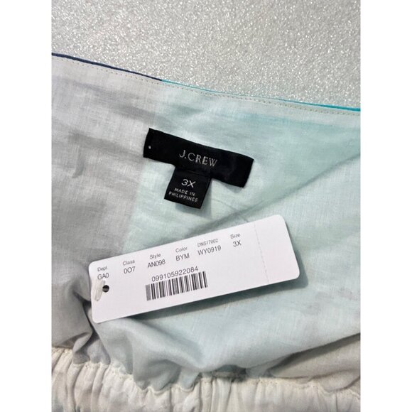 J. Crew Halter top Sail Away Ratti print NWT Size 3X Plus - Picture 5 of 6